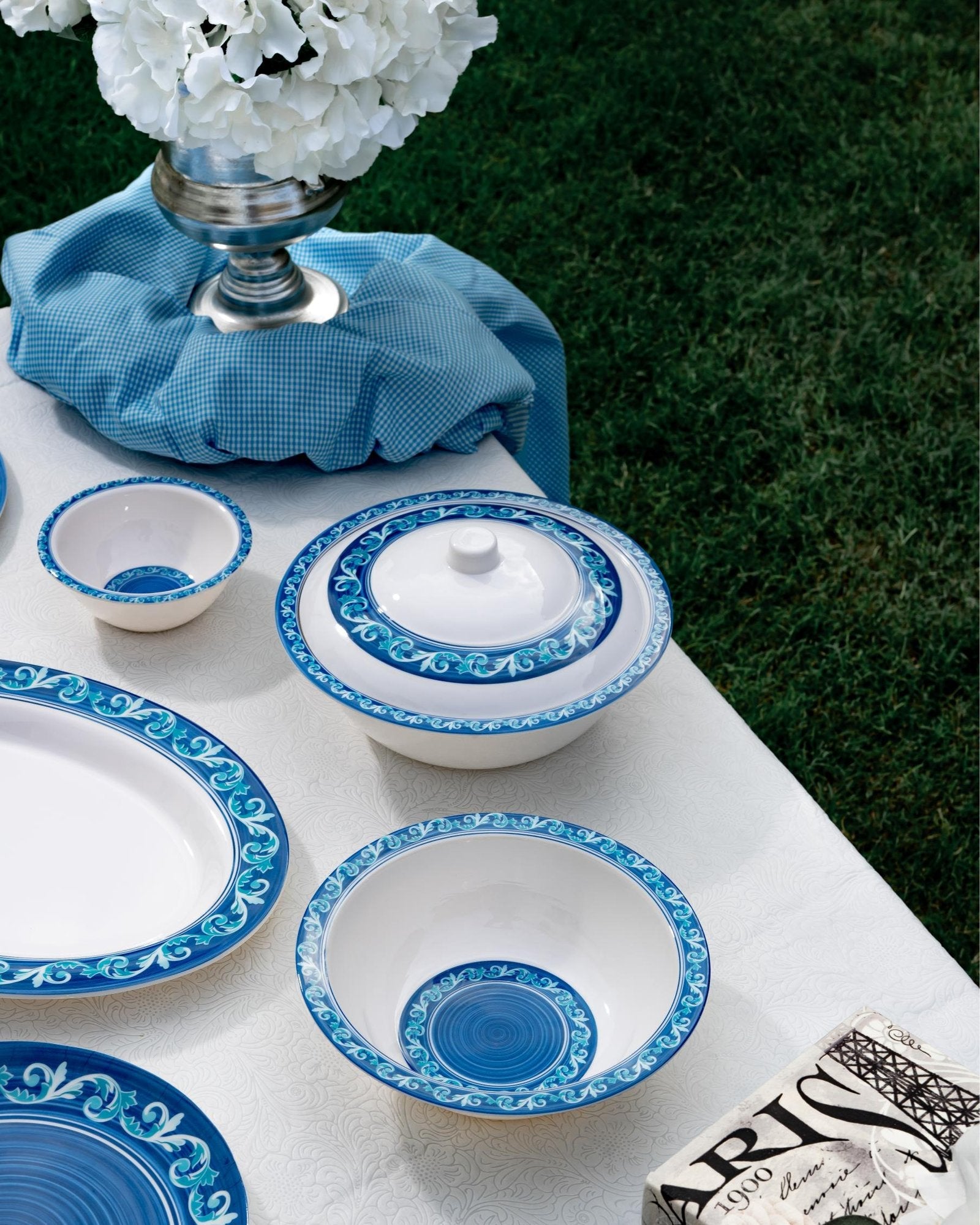 Azure Bliss Dinner Set