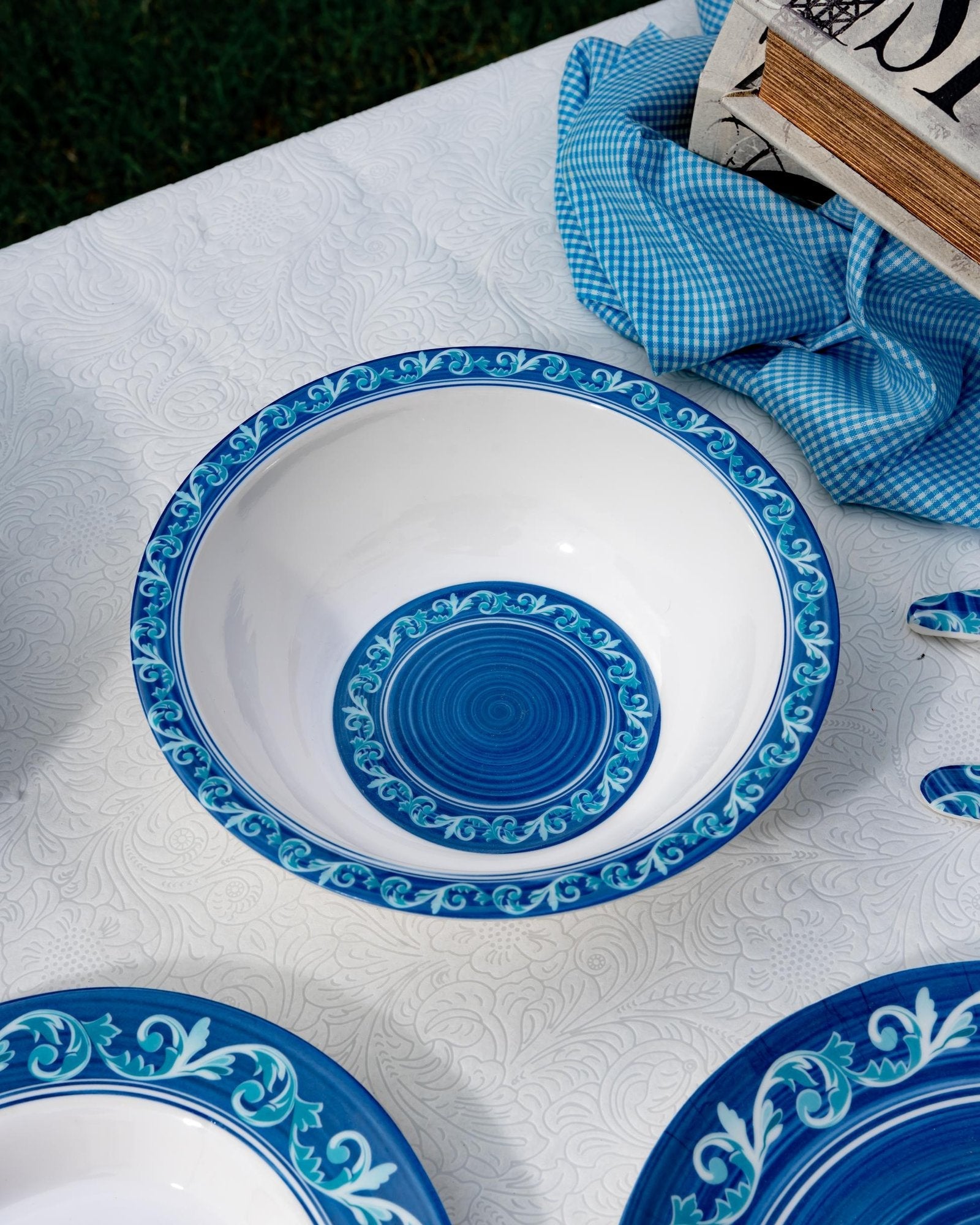 Azure Bliss Dinner Set