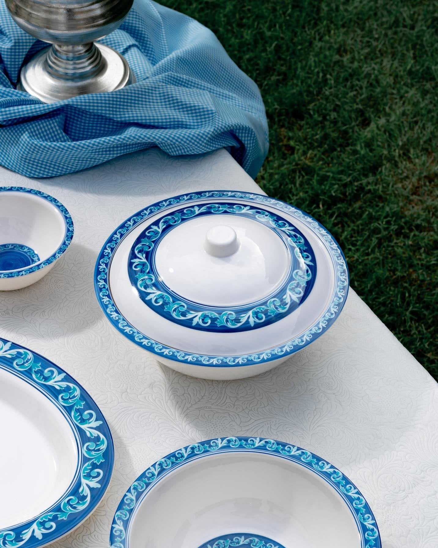 Azure Bliss Dinner Set