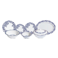 Azure Blossom Dinner Set